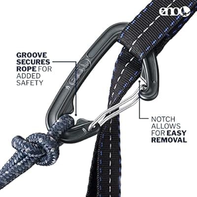 ENO DOUBLENEST HAMMOCK Denim/Charcoal, hängmatta dubbel