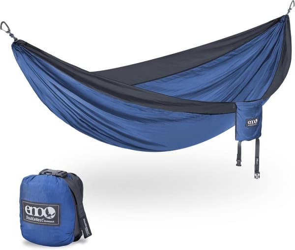 ENO DOUBLENEST HAMMOCK Denim/Charcoal, hängmatta dubbel