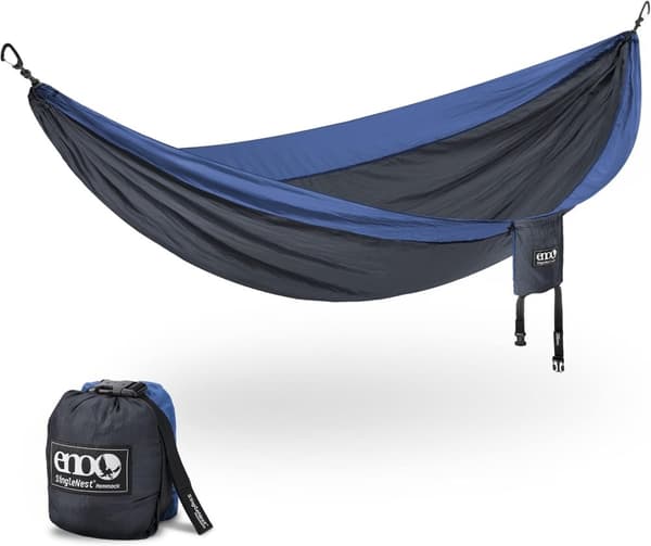 ENO SINGLENEST HAMMOCK Denim/Charcoal, Eno hängmatta