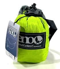 ENO DOUBLENEST HAMMOCK Chartreuse/Grey, hängmatta dubbel