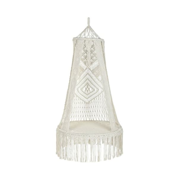 Hængekøje Home ESPRIT Beige Bomuld Urban 82 x 82 x 170 cm