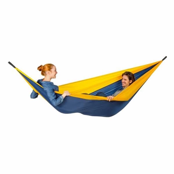AMAZONAS Ultralätt dubbel resehängmatta - ADVENTURE Nemo - Blå - Ripstop nylon - 350x230 cm - 2 personer