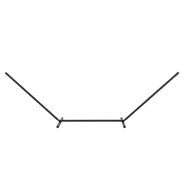 Riippumattoteline, 360x92x115 cm, Musta