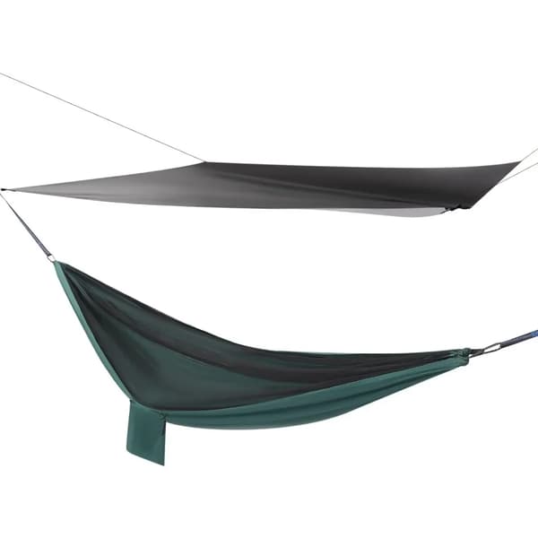 Utomhus Camping Hängmatta, Dubbel Dragkedja Design, Myggnät, 200 kg Belastningskapacitet,grön