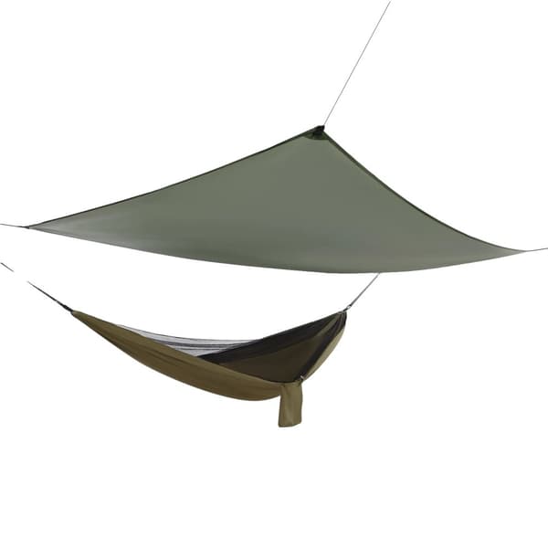 Camping Hængekøje, Holdbar Tarp, Høj Belastningskapacitet,hærgrøn