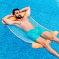 Miniatyrbild 8 av 11: Enkel flytande vattenhängmatta för pool InnovaGoods 2 antal
