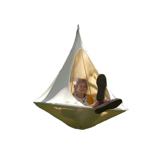 Bærbar Hængestol Hammock, Udendørs/Fritid, Diameter 100 cm, Højde 110 cm,diameter100 høj110