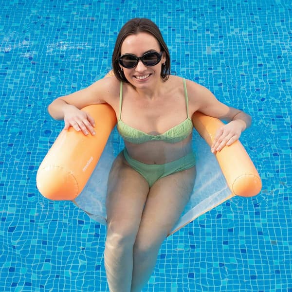 Enkelt flydende vand-hængekøje til swimmingpool InnovaGoods 2 enheder