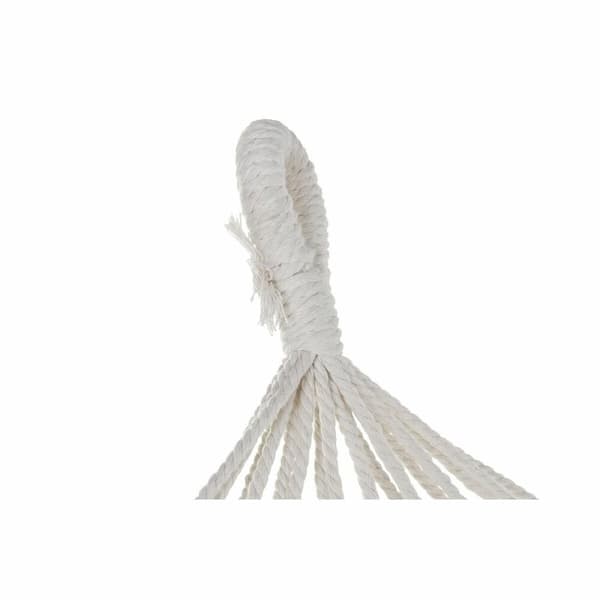 Hängmatta DKD Home Decor Beige Polyester Bomull Furu Frans (280 x 100 x 130 cm)