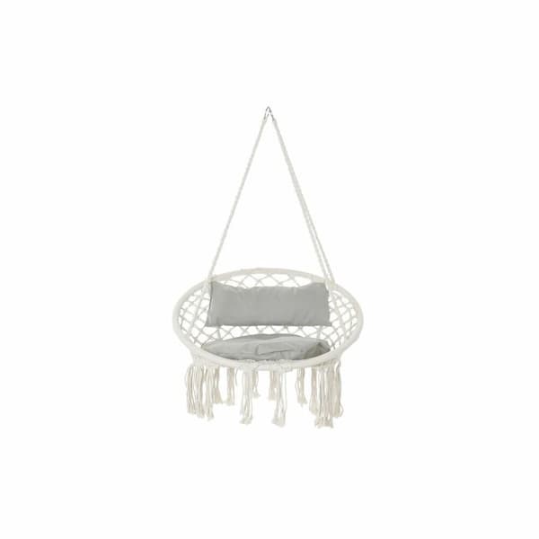 Hængekøje DKD Home Decor Beige Grå Rødbrun 82 x 62 x 123 cm (82 x 62 x 123 cm)