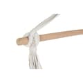 Miniatyrbillede 2 af 6: Hængekøje DKD Home Decor Striber Blå Hvid (100 x 60 x 135 cm)
