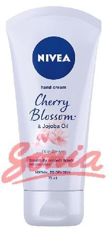NIVEA HAND Smoothing Hand Cream Cherry Blossom & Jojoba Oil 75ml