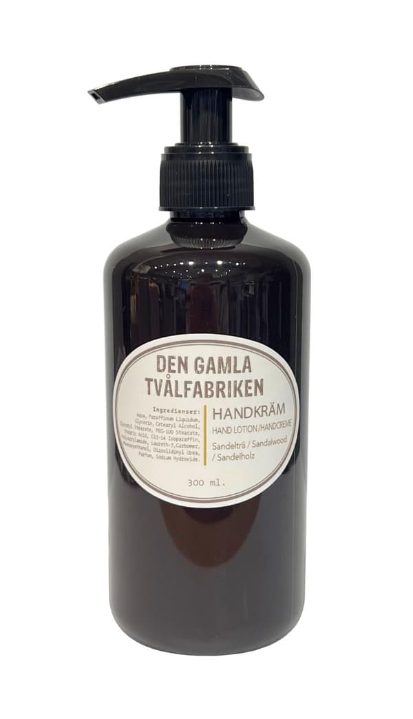 Lotion hand med pump Sandelträ 300 ml