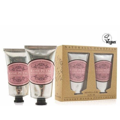 Luxury Hand and Foot Cream Rose 2x75ml