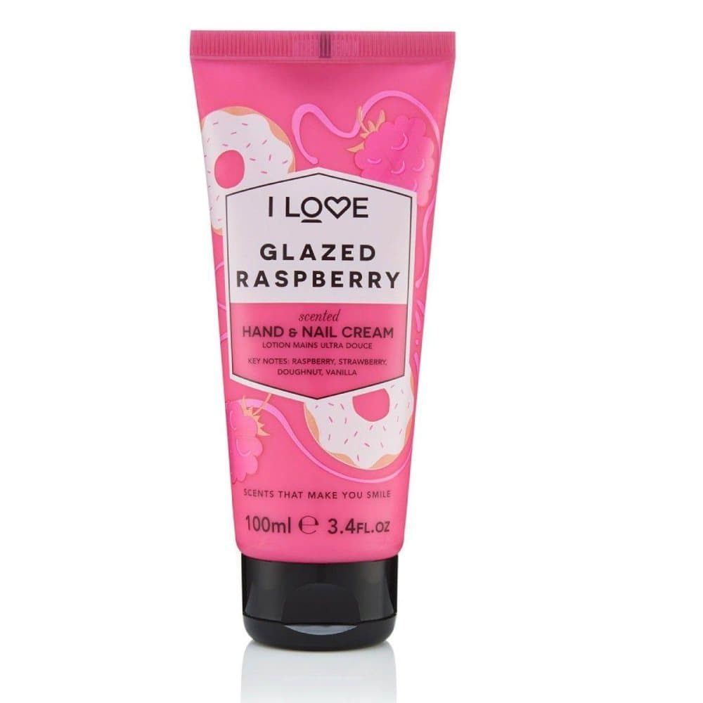 I Love Glazed Raspberry Hand and Nail Cream 100ml