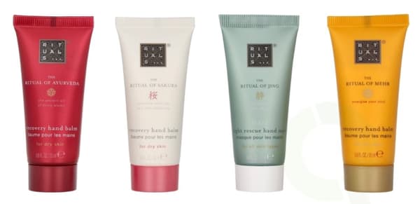 Rituals Soothing Hand Balm Set 4 x 20ml 80 ml Ayurveda/Mehr/Sakura/Jing