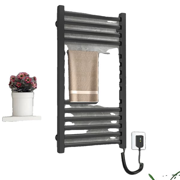 Elhanddukstork, kolfiber elektrisk uppvärmning, maximal temperatur 55℃, aluminiumlegering,svart