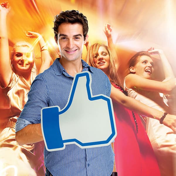 Stor "Like" Hand