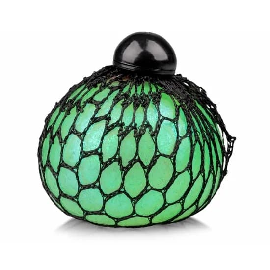 Stressball Lysende / Klemmeball i Nett – Glitter