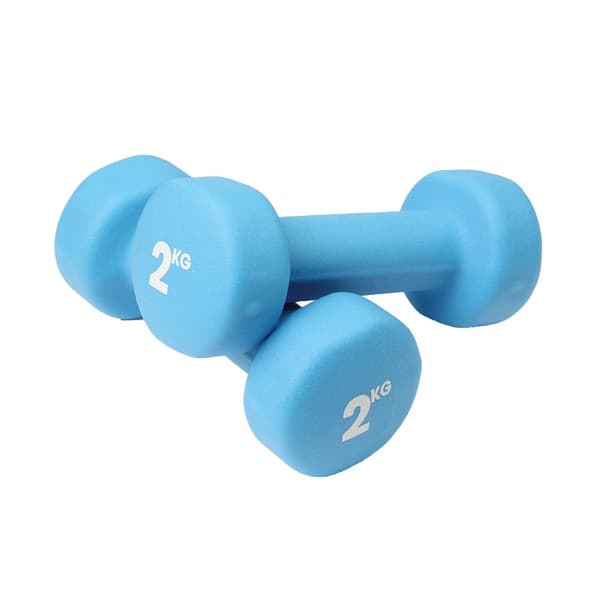 Fitness Mad Dumbell-set (2 st.) Blue 2kg