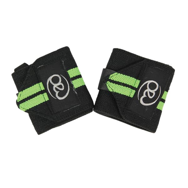 Fitness Mad Unisex løftebånd til voksne Black/Yellow One Size