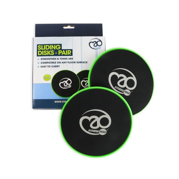 Fitness Mad Glideskiver (pakke med 2)