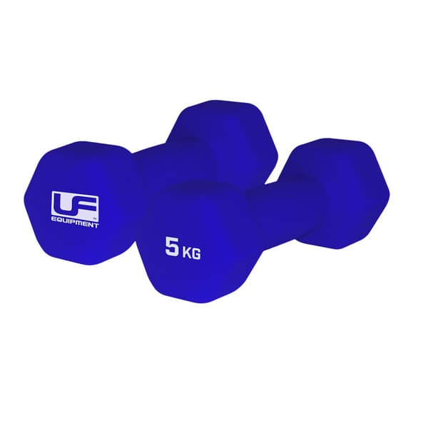 Urban Fitness Hex Hexagon hantel (2 st.) Blue 10kg