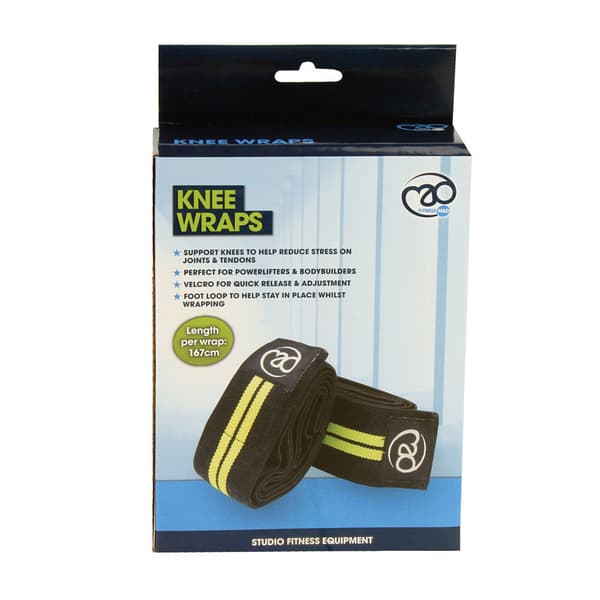 Fitness Mad Unisex Adult Knee Wrap