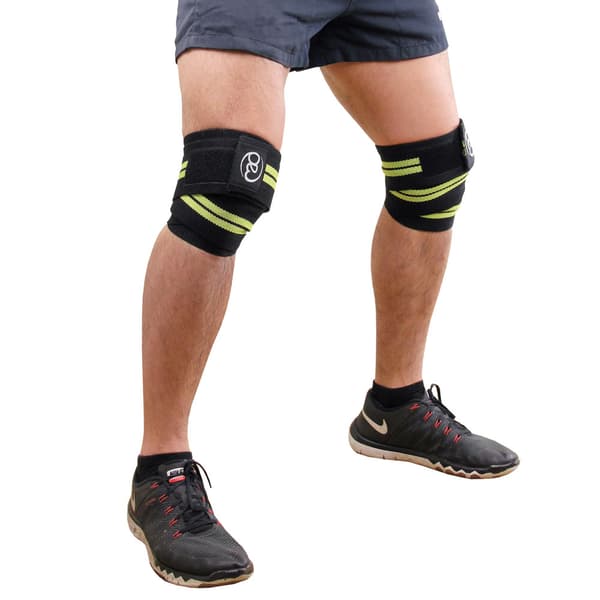 Fitness Mad Unisex Adult Knee Wrap