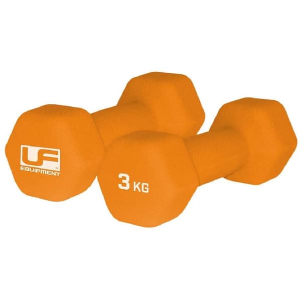 Urban Fitness Equipment Neoprene Hexagon Dumbell (Pack Of 2)