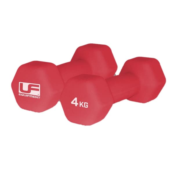 Urban Fitness Equipment Neoprene Hexagon Dumbell (Pack Of 2)