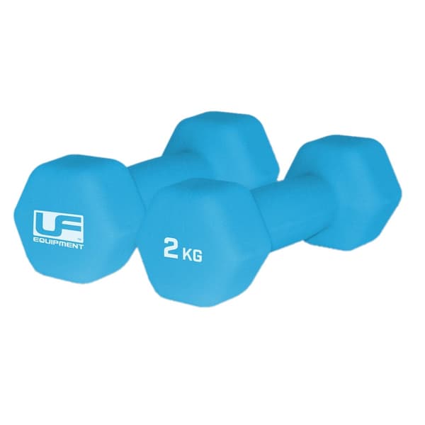 Urban Fitness Equipment Neoprene Hexagon Dumbell (Pack Of 2)