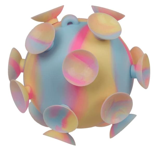 Fidget Stressball - Klemmball med sugekopper