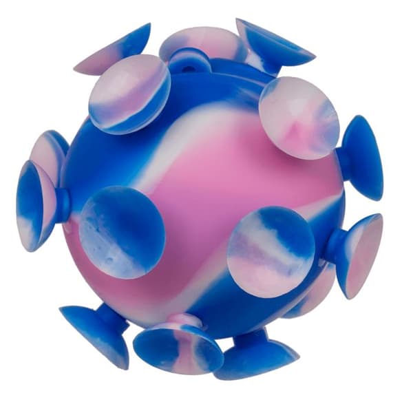 Fidget Stressball - Klemmball med sugekopper