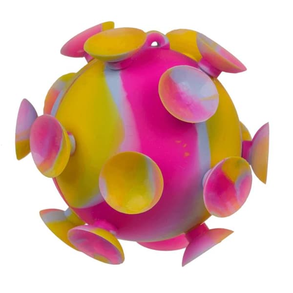 Fidget Stressball - Klemmball med sugekopper
