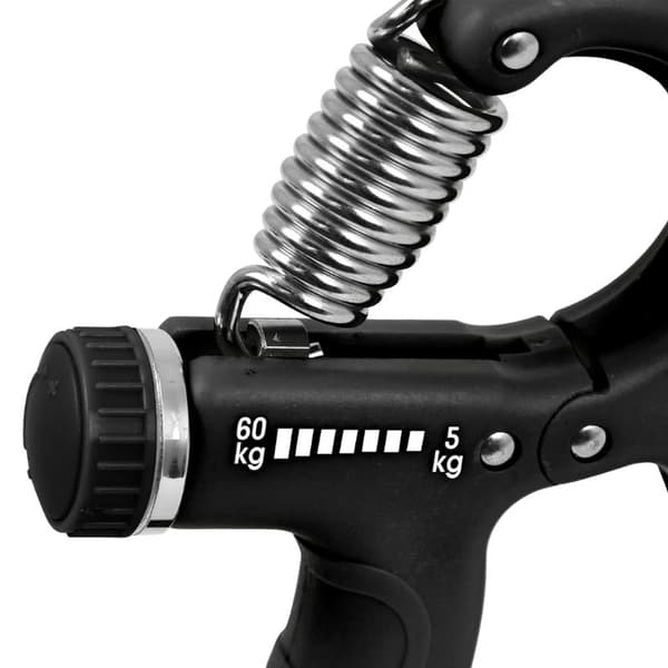 Grip Trainer - Träna Grepp 5-60 kg Svart