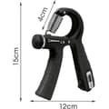 Miniatyrbild 4 av 5: Grip Trainer - Träna Grepp 5-60 kg Svart