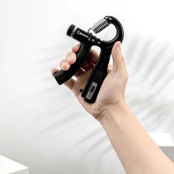 Grip Trainer - Träna Grepp 5-60 kg Svart