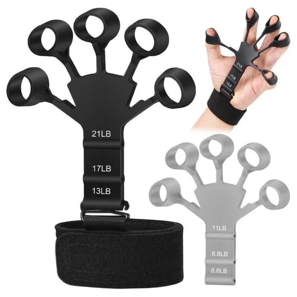 2-Pack Finger Trainer - 6 forskellige modstande