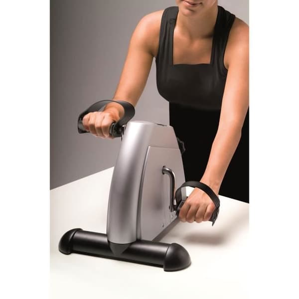 JOCCA motionscykel - Minimodell med LCD-skärm - Mekaniskt motstånd - Grå och svart