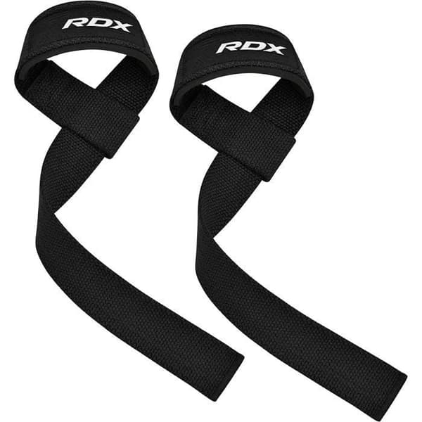 RDX Bodybuilding Strap - Svart - Crosstrainning - Handledsstöd - Bandage Fitness Lifting Straps