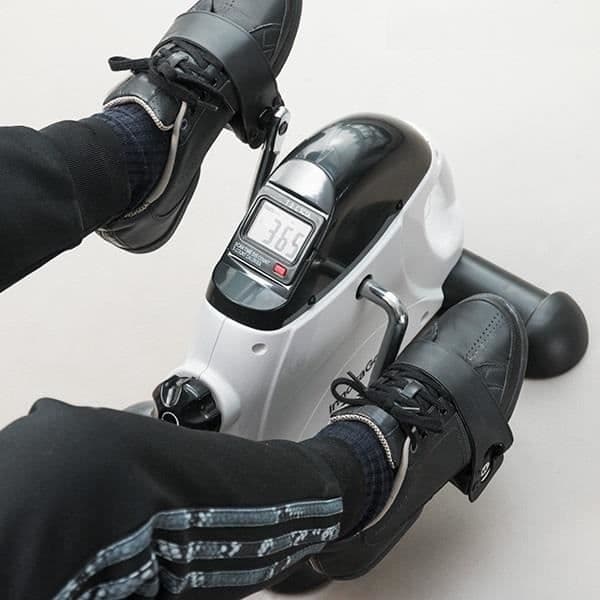 Mini lägenhetscykel - InnovaGoods - Pedalbräda med LCD-skärm - Mekaniskt motstånd - Fitness - Unisex