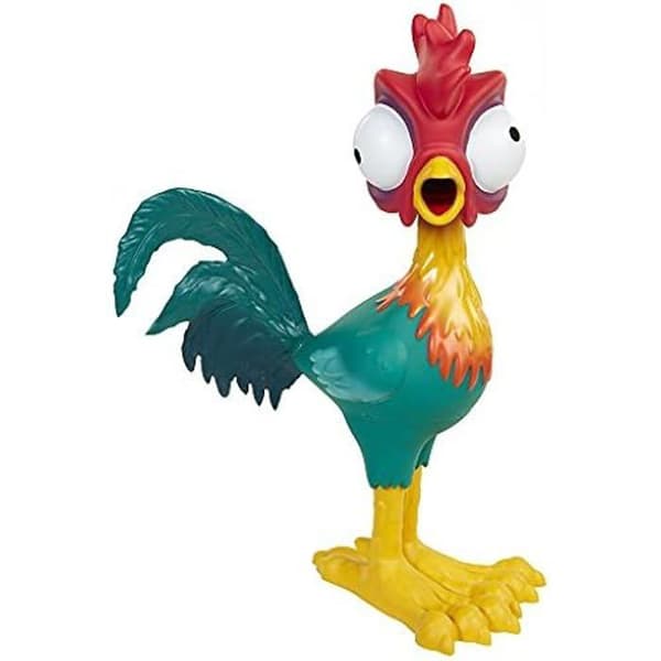 Figur Förr i tiden Coq Hei Hei - Disney - Vaiana 2 - Interaktiv - Ljudeffekter - 30 Cm