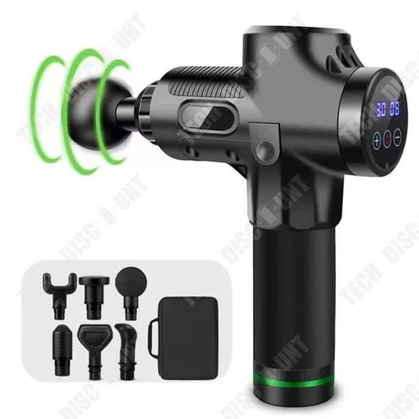 TD® Smart Fascia Gun Muscle Relaxer Djup elektrisk massageapparat Bärbar nackmembrangrepp Ny massager