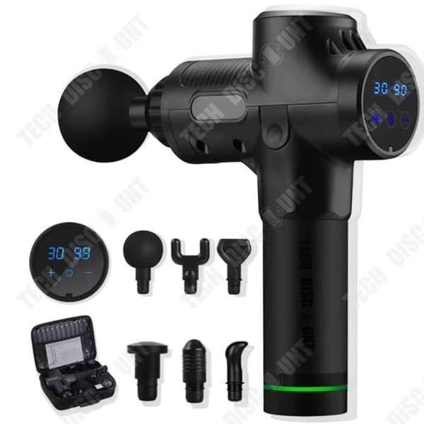 TD® Smart Fascia Gun Muscle Relaxer Djup elektrisk massageapparat Bärbar nackmembrangrepp Ny massager