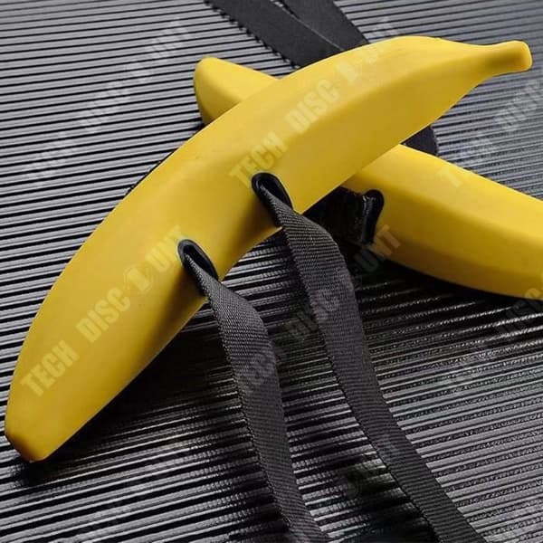 TD® Fitness Grip Banan Curved Grip Rodd Pull Up Fitness High Traction Böjt Grip Banan Curved Grip