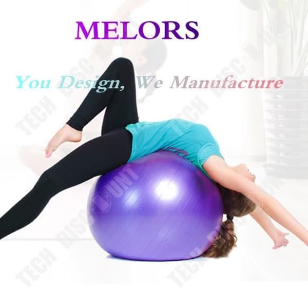TD® Pilates yogaboll förtjockad explosionssäker frostad fitnessboll träningsboll pvc balansboll
