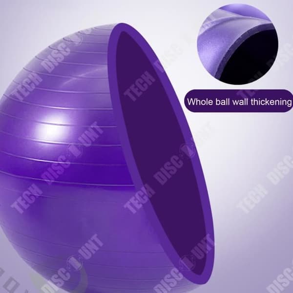 TD® Pilates yogaboll förtjockad explosionssäker frostad fitnessboll träningsboll pvc balansboll
