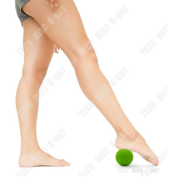 TD® dubbel boll massager sport rygg triggerpunkt manuell enhet yoga fitness vadbak fötter multifunktion avslappnande lindrande