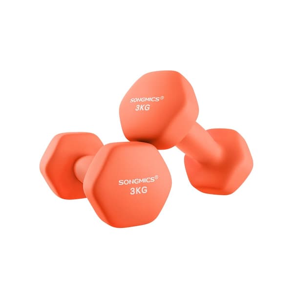 Hantlar, SONGMICS 18 2-pack, Orange.
